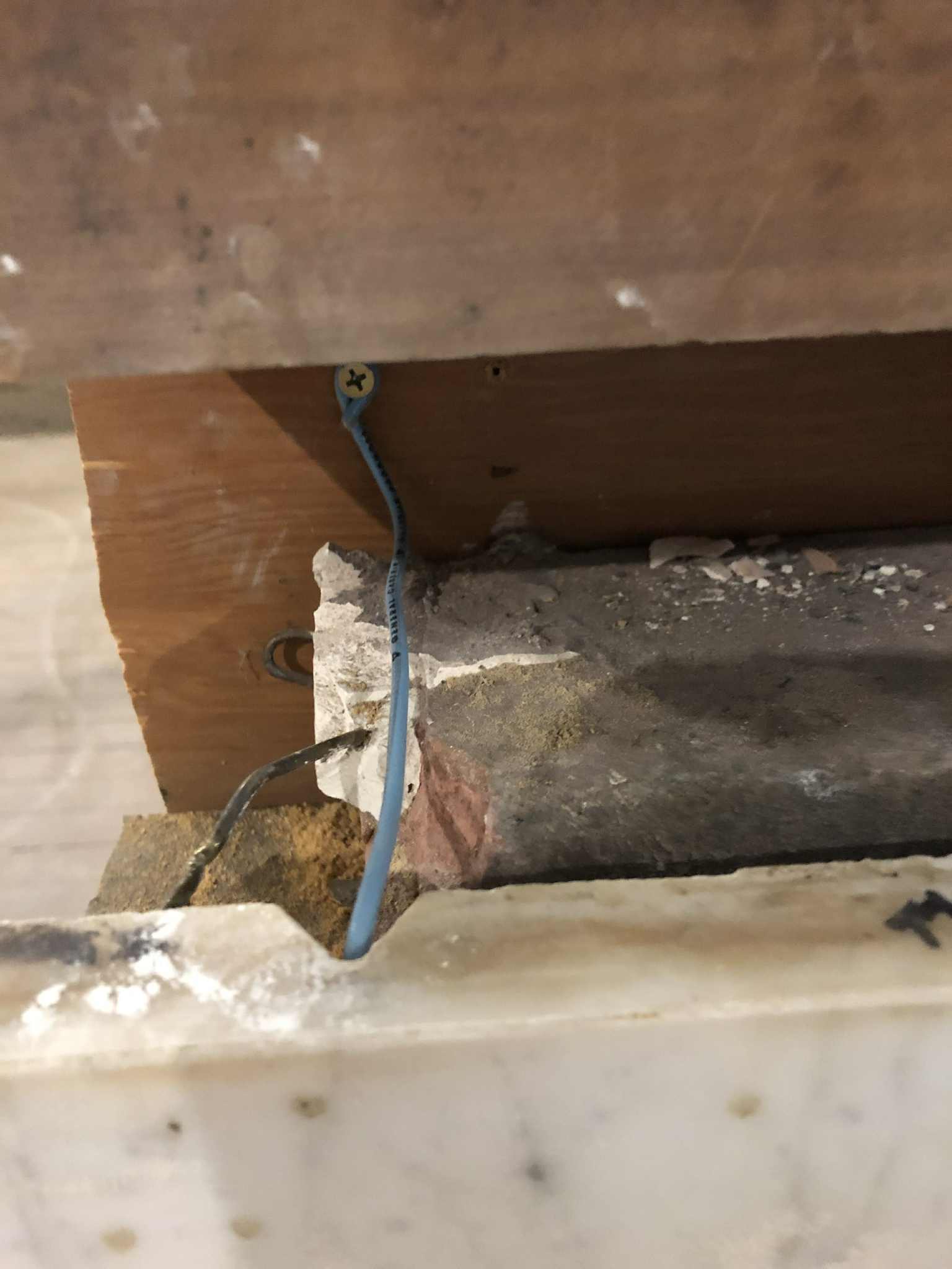 Granite floor restoration project