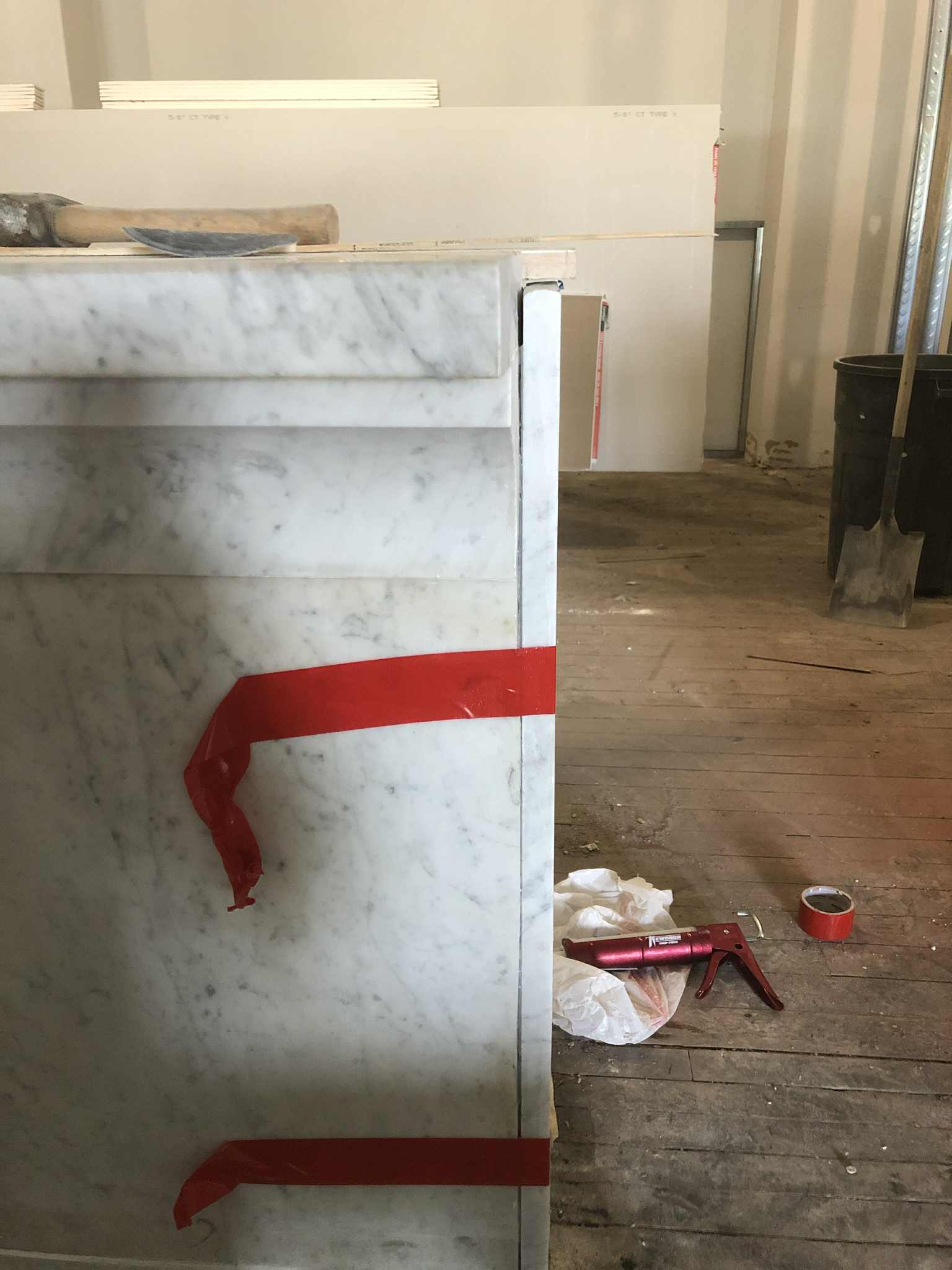 Library terrazzo floor restoration