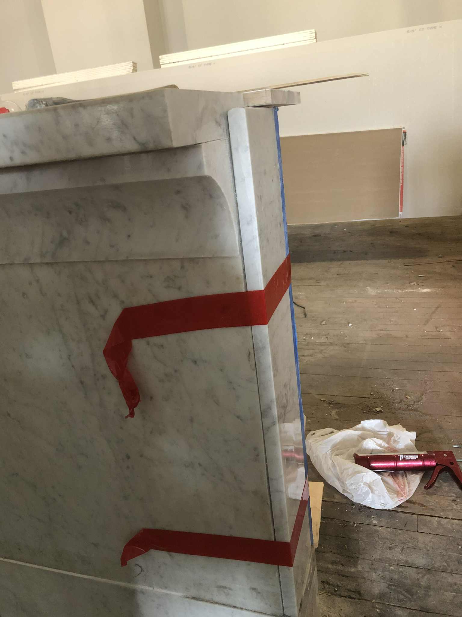 Travertine floor repair and restoration
